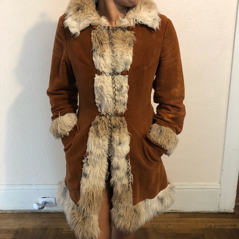 Vintage burningman boho coat